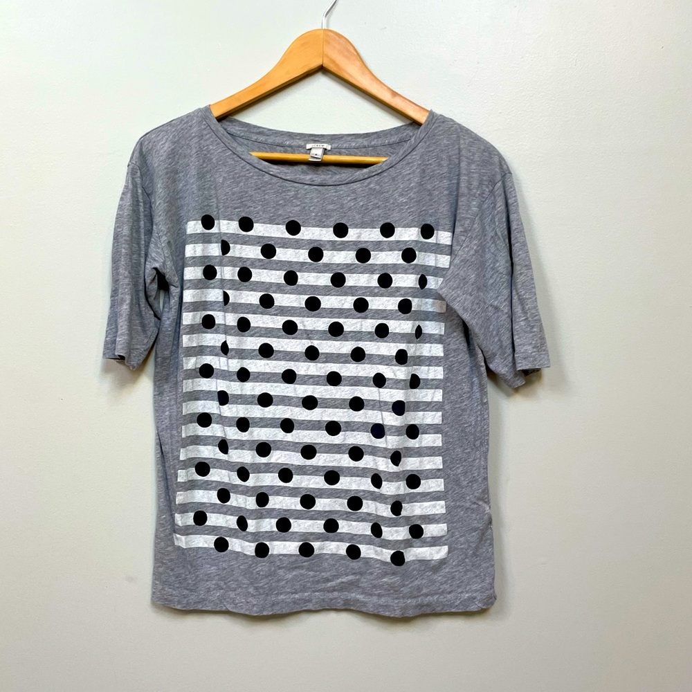 J. Crew polka dot top